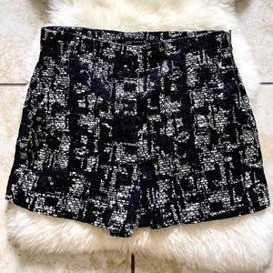 Zara tweed shorts